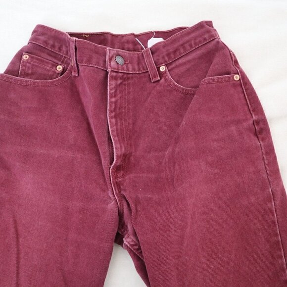 Vintage Levi's Berry Straight Leg Vintage Jeans Size Medium - Picture 3 of 11